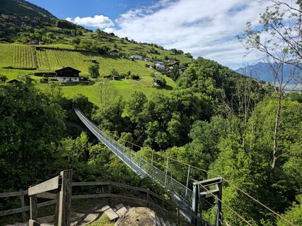 Foto von Andreia Doffemont entlang der Tour