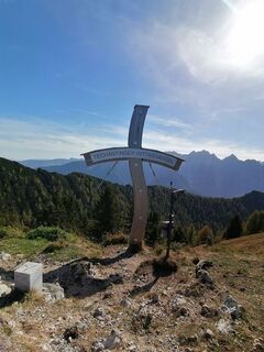 Foto von Dagmar Hofer entlang der Tour