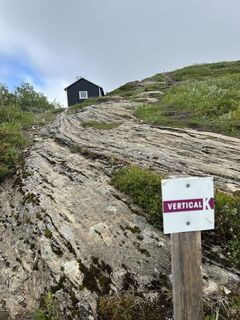 Foto de Klaus Sievers a lo largo del recorrido