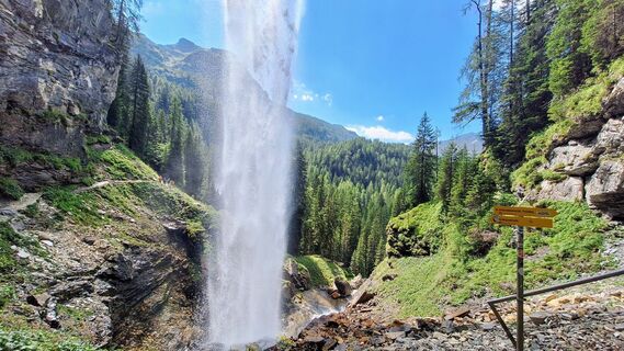 Foto von Susi Puhl entlang der Tour