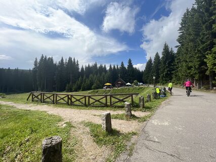 Foto von Václav Stejskal entlang der Tour