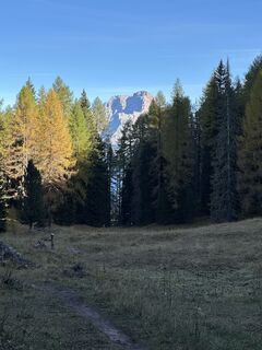 Foto von Agnese Martinelli entlang der Tour