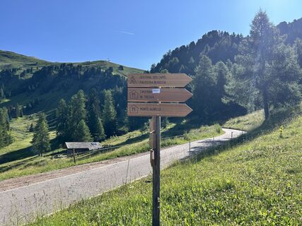 Foto von Gianfranco Idini entlang der Tour
