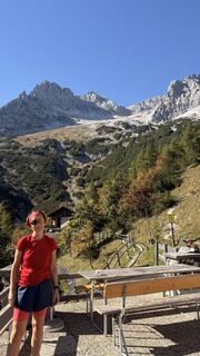 Foto von Gosia Graczyk entlang der Tour