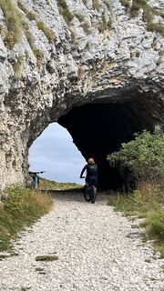 Foto von Stefano “Iddo” entlang der Tour