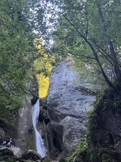 Foto von Nadine Ruttenstock entlang der Tour