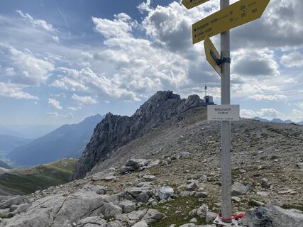 Foto von Johannes Tausch entlang der Tour