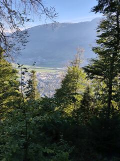 Foto de Peter Seliner a lo largo del recorrido