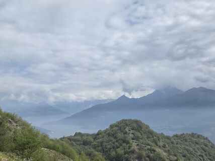 Foto von Francesca Semeraro entlang der Tour