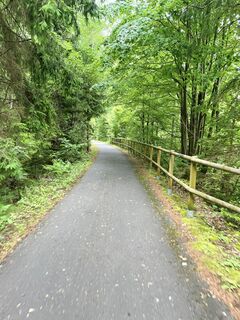 Foto von Eric Grochau entlang der Tour