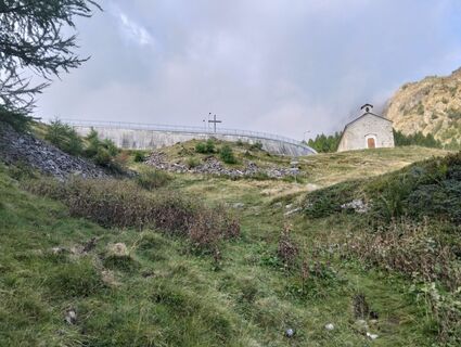 Foto van Daniele Berini langs de tour