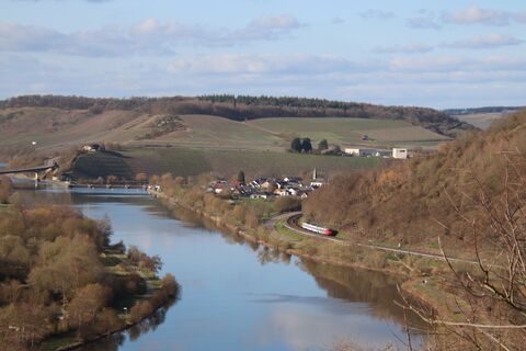 Photo de Günter Kleutsch le long du parcours