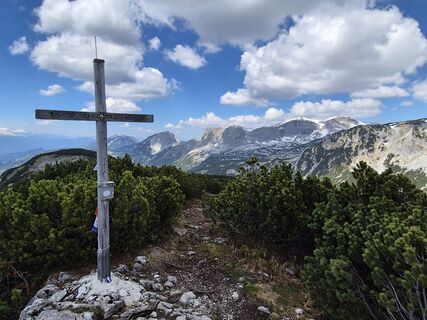 Foto de josef duermoser a lo largo del recorrido