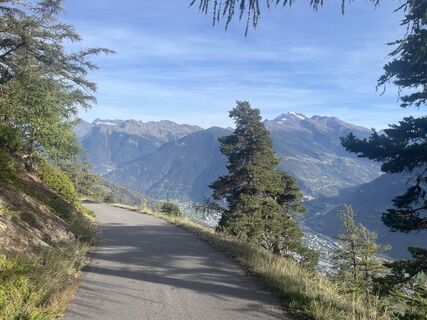 Foto von Tizian Trautmann entlang der Tour