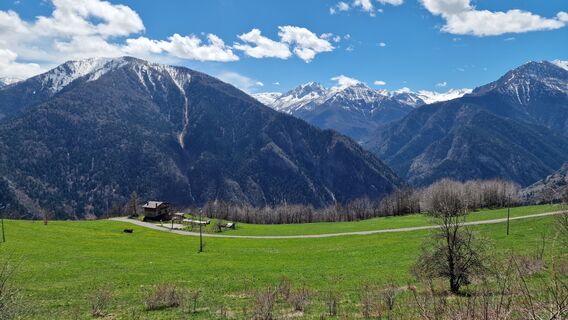 Foto von Fabrizi Mellano entlang der Tour