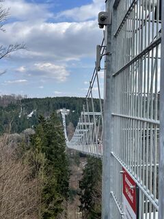 Fotografia z René Reichert na trase
