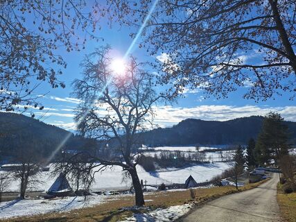 Zdjęcie z Katja Gonzi wzdłuż trasy