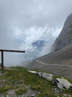 Foto von Antonia Hausperger entlang der Tour