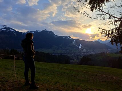Foto von Nik Zeissler entlang der Tour