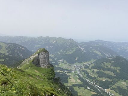 Foto von Sonja Ulmer entlang der Tour