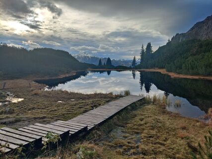 Foto von Xenia Lange entlang der Tour