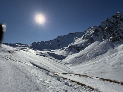 Foto de Stéphane Thidet a lo largo del recorrido