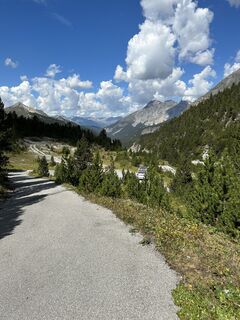 Foto von Gabriel Lorenz entlang der Tour