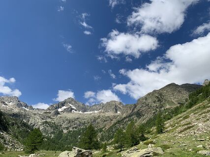 Photo de Toni Lerda le long du parcours