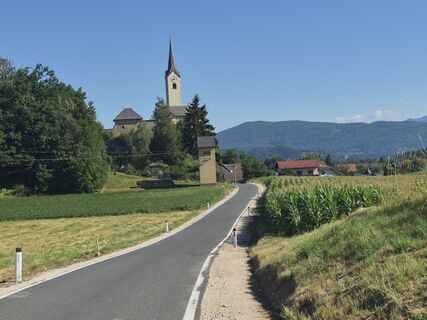 Foto von Arnold Simbürger entlang der Tour