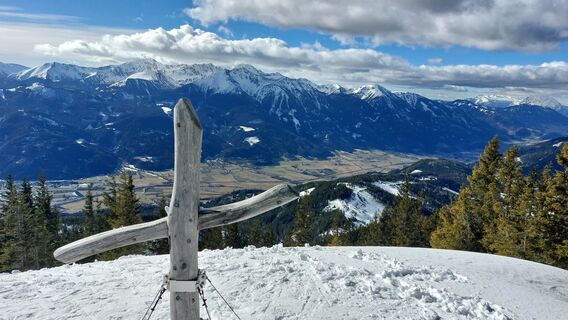 Foto von Uschi Griehser entlang der Tour