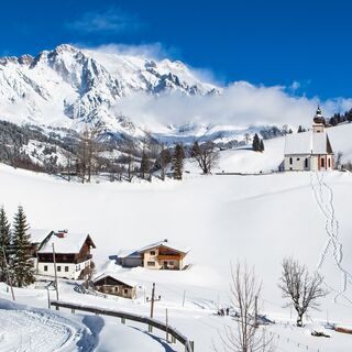 Rodelbahn Grünegg Alm Panorama
