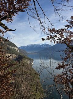 Fotografia z Bruno Bürgi na trase