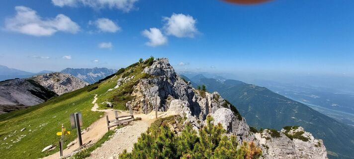 Foto von Mario Thomaschütz entlang der Tour
