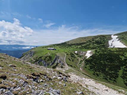 Photo de Gyula Tóth le long du parcours