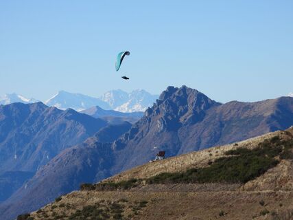 Foto von Stefano Manzoni entlang der Tour