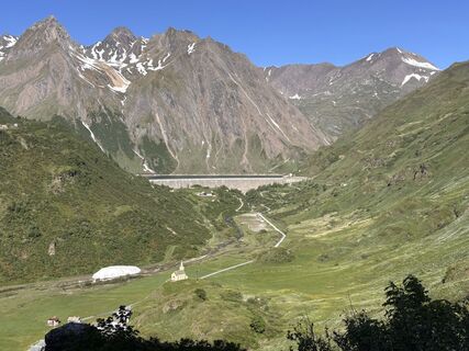 Photo de Mauro Stefanoni le long du parcours