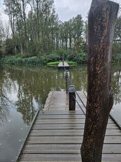Photo de Myrthe le long du parcours