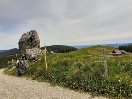 Foto von Werner Hones entlang der Tour