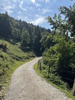 Photo de Heinz Sperl le long du parcours
