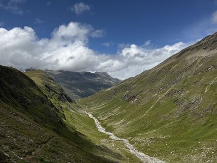 Photo de Robert le long du parcours