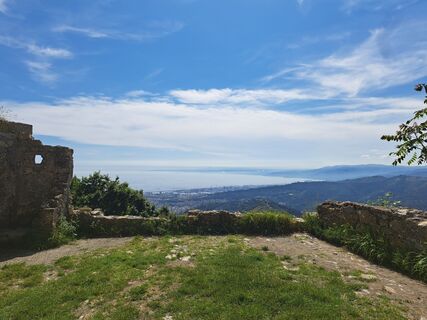 Photo de Sissa Ferrero le long du parcours