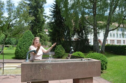 Kneipp-Armbecken im Klosterviertel