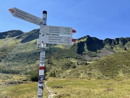 Foto de Siegfried Gnirs a lo largo del recorrido