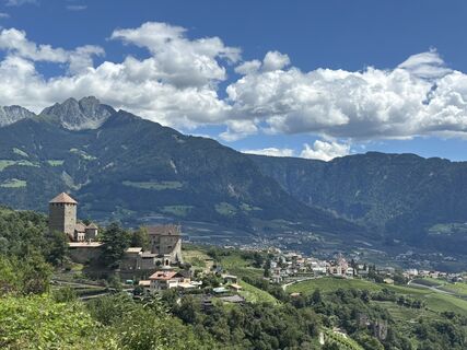 Foto von Ilka Löser entlang der Tour