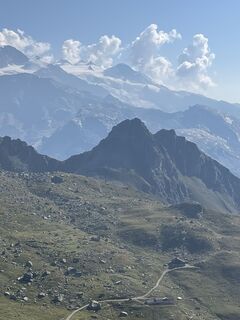 Foto von Sara Manzoni entlang der Tour