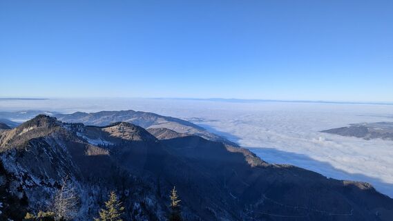 Foto von W.K. entlang der Tour