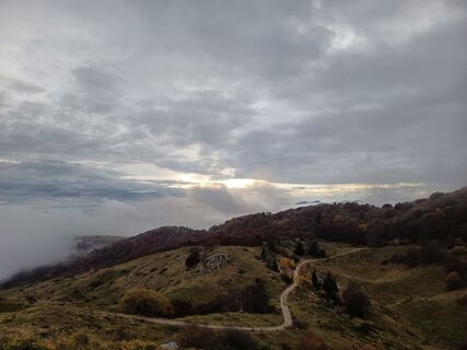 Foto von Aner entlang der Tour