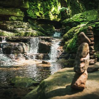Kaskade im Monbachtal