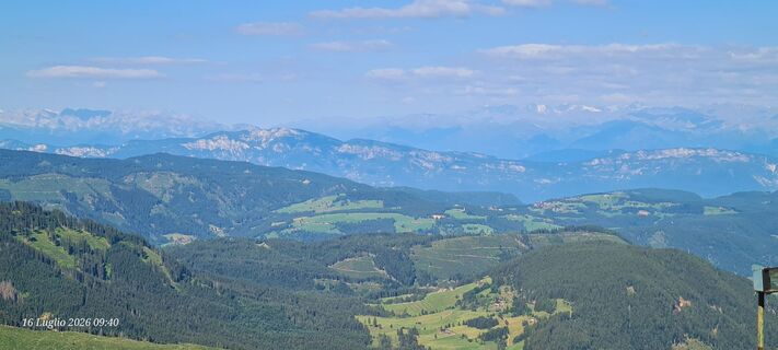 Foto von Laura Gasparotto entlang der Tour