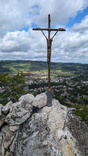 Foto von Klaus Lehner entlang der Tour